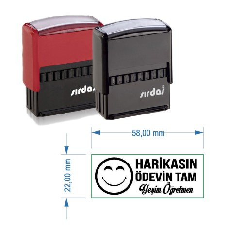 Harikasın Ödevin Tam Emojili Otomatik Öğretmen Kaşesi | Sırdaş - Büyük Boy