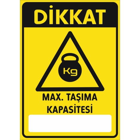 Maximum Taşıma Kapasitesi Uyarı Tabelası - Forex