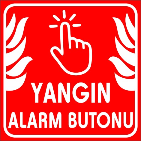 Yangın Alarm Butonu Yardım Tabelası - Forex