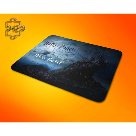 Kişiye Özel Harry Potter Hogwarts 3 Tasarımlı A4 Puzzle | 42 Parça Puzzle