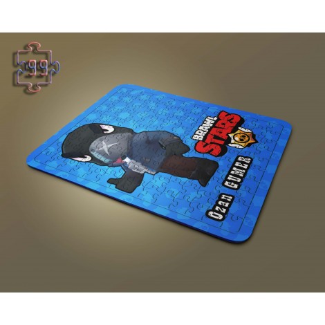 Kişiye Özel Brawl Star Crow 2 Tasarımlı A4 Puzzle | 99 Parça Puzzle