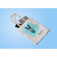 Kişiye Özel Tropikal Y Harfi Tema Bez Çanta