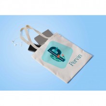 Kişiye Özel Tropikal P Harfi Tema Bez Çanta