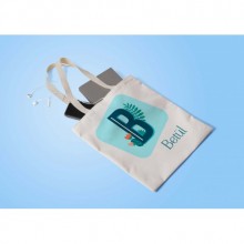 Kişiye Özel Tropikal B Harfi Tema Bez Çanta