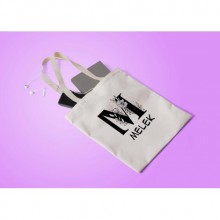 Kişiye Özel M Harfi Romantik Tasarım Bez Çanta