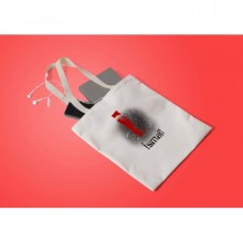 Kişiye Özel İ Harfi Temalı Karakter Tasarım Bez Çanta