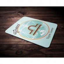 Kişiye Özel Terazi Burcu Temalı Astroloji Tasarım Mouse Pad