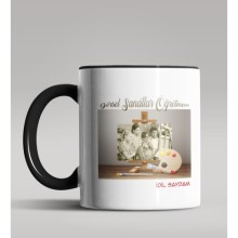 Kişiye Özel Görsel Sanatlar Öğretmeni fotoğraflıSiyah Renk Kupa