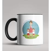 Kişiye Özel Sınıf Öğretmeni Tasarımlı Siyah Renk Kupa Bardak 4