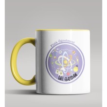 Kişiye Özel Fizik Öğretmeni Tasarımlı Sarı Renk Kupa Bardak 5