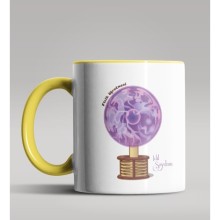 Kişiye Özel Fizik Öğretmeni Tasarımlı Sarı Renk Kupa Bardak