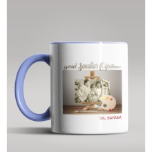 Kişiye Özel Görsel Sanatlar Öğretmeni fotoğraflıMavi Renk Kupa