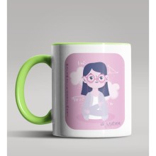 Kişiye Özel Matematik Öğretmeni Tasarımlı Yeşil Kupa 4