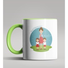 Kişiye Özel Sınıf Öğretmeni Tasarımlı Yeşil Kupa Bardak 4