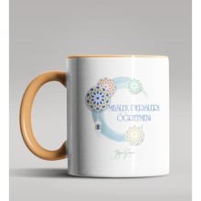 Kişiye Özel Meslek Dersleri Öğretmeni Tasarımlı Turuncu Kupa 3