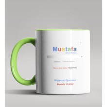 Kişiye Özel Google Bilgisayar Öğretmeni Temalı Yeşil Kupa
