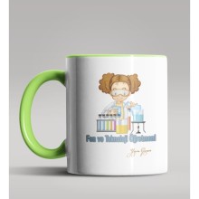 Kişiye Özel Fen ve Teknoloji Öğretmeni Tasarım Yeşil Kupa 2