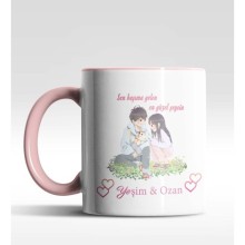 Kişiye Özel Sen Başıma Gelen En Güzel Şeysin Temalı Kupa