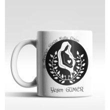 Kişiye Özel İlk Anneler Günün kutlu Olsun Beyaz Kupa Bardak