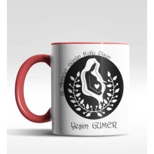 Kişiye Özel İlk Anneler Günün kutlu Olsun Kırmızı Kupa Bardak