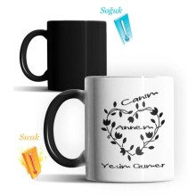 Kişiye Özel Canım Annem Sihirli Kupa Bardak