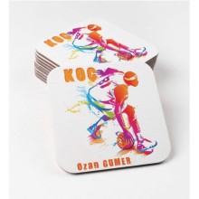 Kişiye Özel Koç Temalı Bardak Altlığı | MDF Kare