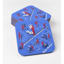 Kişiye Özel Mekanik Mühendisi Temalı Bardak Altlığı | MDF Kare