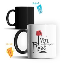 Kişiye Özel Evin Reisi Sihirli Kupa Bardak