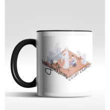 Kişiye Özel Heykeltraş Tasarımlı Siyah Kupa