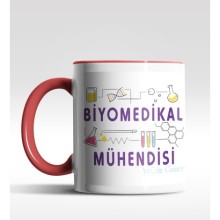 Kişiye Özel Biomedikal Mühendisi Tasarımlı Kırmızı Kupa
