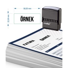 Örnek Yazısı Otomatik Kaşe | Sırdaş - Büyük Boy