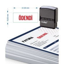 Ödendi Yazısı Otomatik Kaşe | Sırdaş - Orta Boy