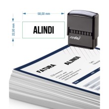 Alındı Yazısı Otomatik Kaşe | Sırdaş - Büyük Boy