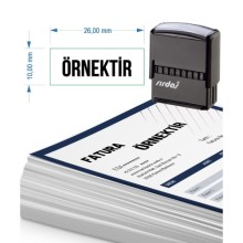 Örnektir Yazısı Otomatik Kaşe | Sırdaş - Minik Boy