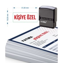 Kişiye Özel Yazısı Otomatik Kaşe | Sırdaş - Orta Boy