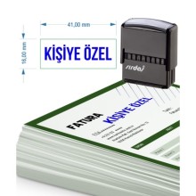Kişiye Özel Yazısı Otomatik Kaşe | Sırdaş - Küçük Boy
