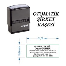 Şahıs Şirketi Otomatik Kaşesi | Sırdaş - Orta Boy