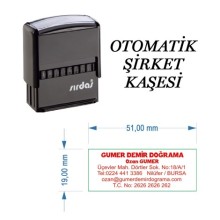 Şirket Şahıs Otomatik Kaşesi | Sırdaş - Orta Boy