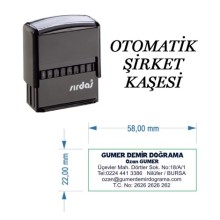 Şirket Şahıs Otomatik Kaşesi | Sırdaş - Büyük Boy