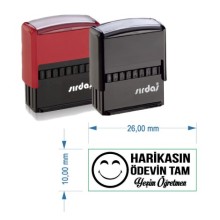 Harikasın Ödevin Tam Emojili Otomatik Öğretmen Kaşesi | Sırdaş - Minik Boy