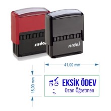 Eksik Ödev Otomatik Öğretmen Kaşesi | Sırdaş - Küçük Boy