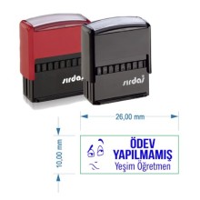 Ödev Yapılmamış Bayan Otomatik Öğretmen Kaşesi | Sırdaş - Minik Boy