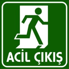Acil Çıkış Exit Tabelası - Forex