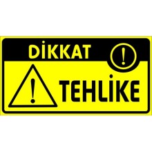 Dikkat Tehlike Uyarı Tabelası - Forex