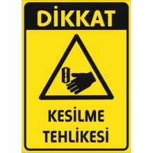 Dikkat Kesilme Tahlikesi Uyarı Tabelası - Forex