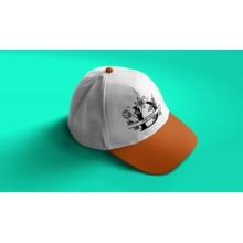 Kişiye Özel D Harfi Temalı Spor Şapka - Turuncu