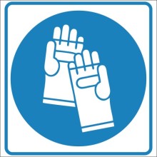 Koruyucu Eldiven Tak - Sticker