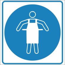 Önlük Kullan - Sticker