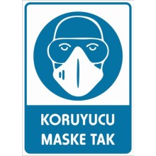 Koruyucu Maske Tak - PVC