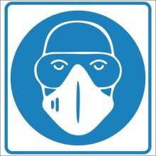 Koruyucu Maske Tak - Metal